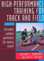 High-performance training for track and field